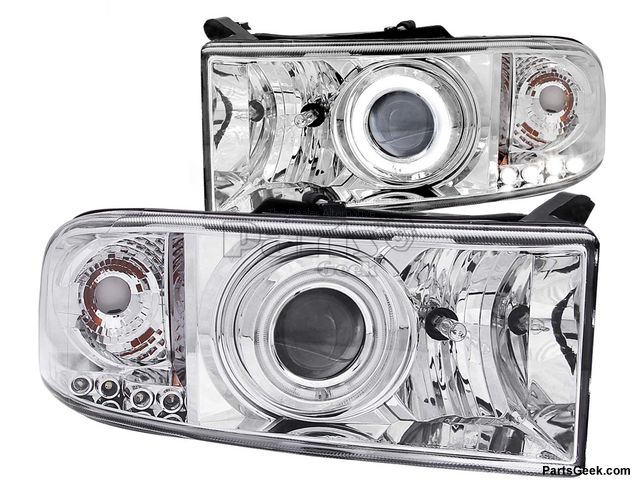 01 2001 Dodge Ram 1500 Headlight Assembly - Body Electrical - Action
