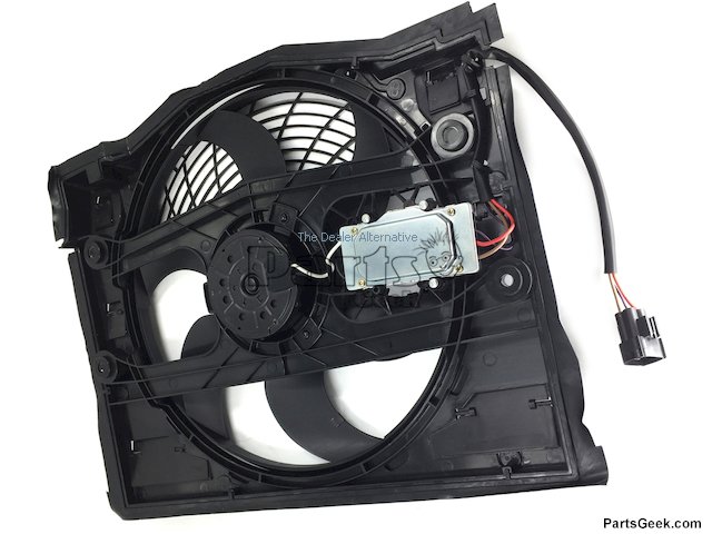 BMW 325i Radiator Fan - Cooling System - Replacement TYC Dorman Action