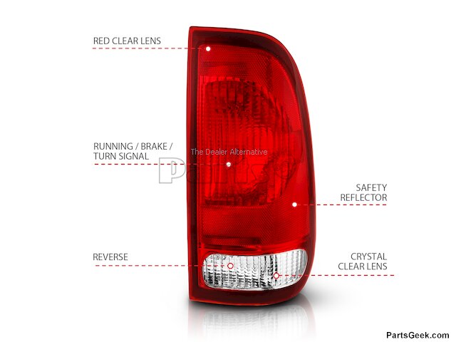 06 2006 Ford F250 Super Duty Tail Light Assembly - Body Electrical