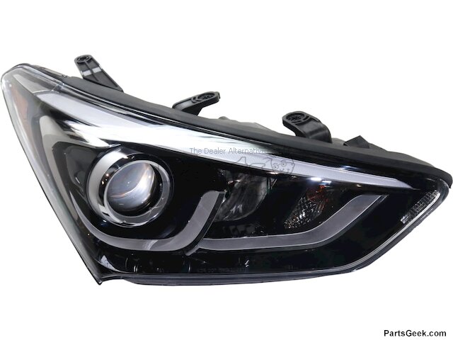 17 2017 Hyundai Santa Fe Sport Headlight Assembly - Body Electrical ...
