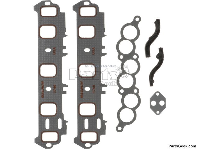 Engine Intake Manifold Gasket Set - Compatible With Ford Escape 3.0L V6 2001-2004, Upper & Lower