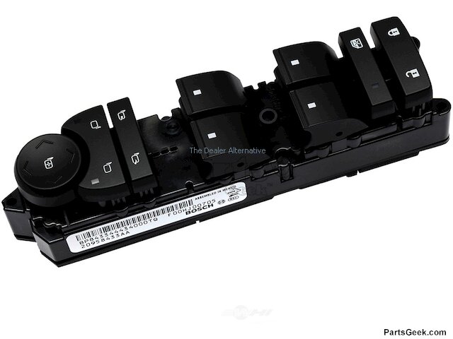 12 2012 GMC Acadia Window Switch - Body Mechanical &amp; Trim - AC Delco ...