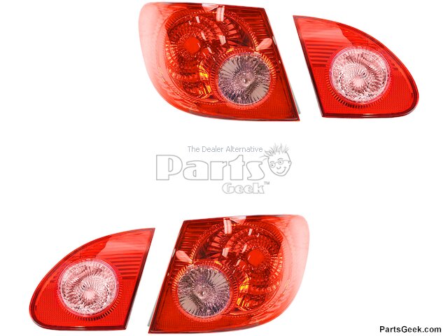 Reverse Light Housing Dorman Back Up Light Assembly - Driver Side