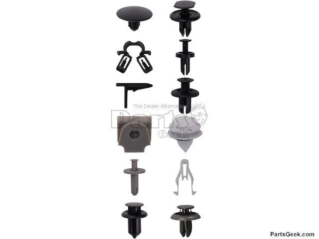Genuine BMW E46 3-Series Door Exterior Grommet Molding Clips (Set Of 10) OEM 51138250585