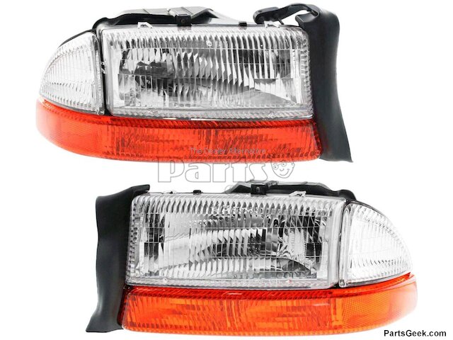 2000 Dodge Dakota Headlights