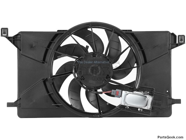 Electric Radiator Cooling Fan Assembly For 2012-2017 Ford Focus 4-Door 2.0L