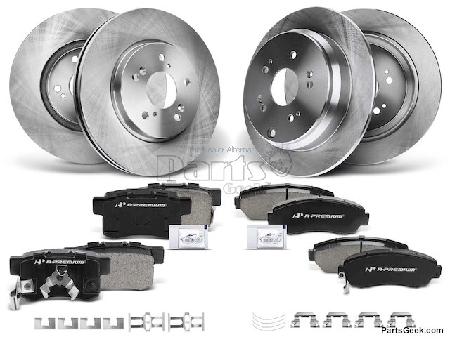 thumbnail image 2 of API Front Brake Rotor – For Honda CR-V 2007-2016, OEM 98275GY, 12-Month Warranty 2 of 6