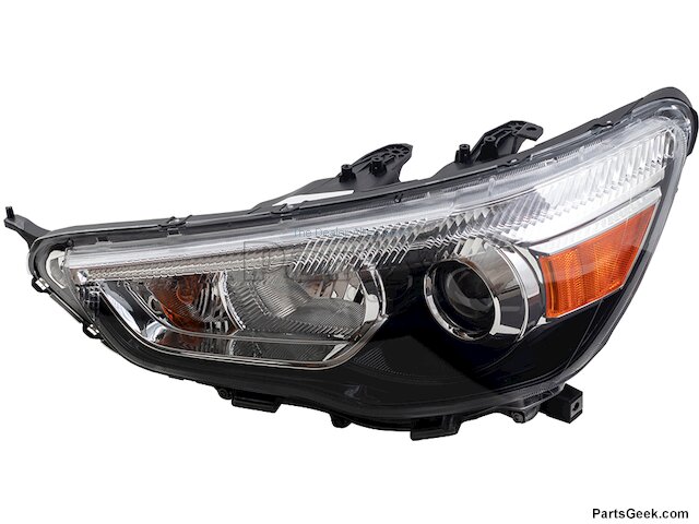 thumbnail interactive-video image 1 of Moe-tech Driver Side Headlight Assembly For Mitsubishi Outlander Sport (2011-2019) - Halogen 1 of 6