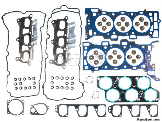 Complete Head Gasket Kit With Bolts & Exhaust Valves For 2010-2013 Chevy Equinox 2.4L