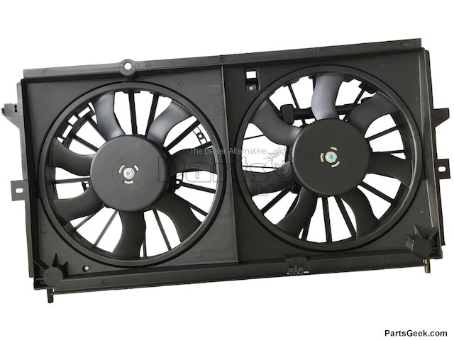 TOM AUTO PARTS Radiator Cooling Fan Assembly For Chevy Impala, Buick LaCrosse, Pontiac
