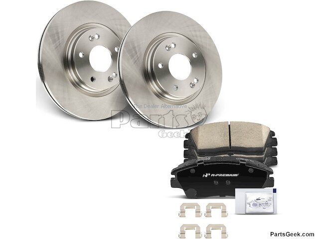 PowerStop Rotor Kit | 2005–2009 Hyundai Tucson (SC4448) main image 0