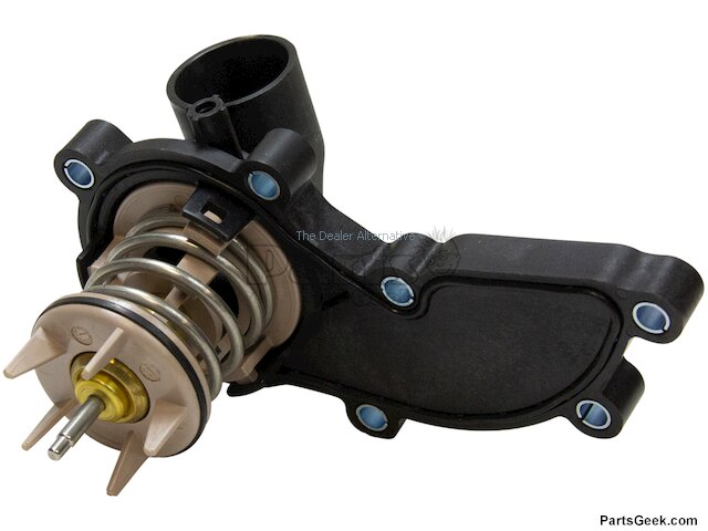 thumbnail image 2 of TOM AUTO PARTS Thermostat Housing – For Audi VW A6 Quattro Q7 Touareg 4.2L 5.2L, 079121115BA 2 of 6