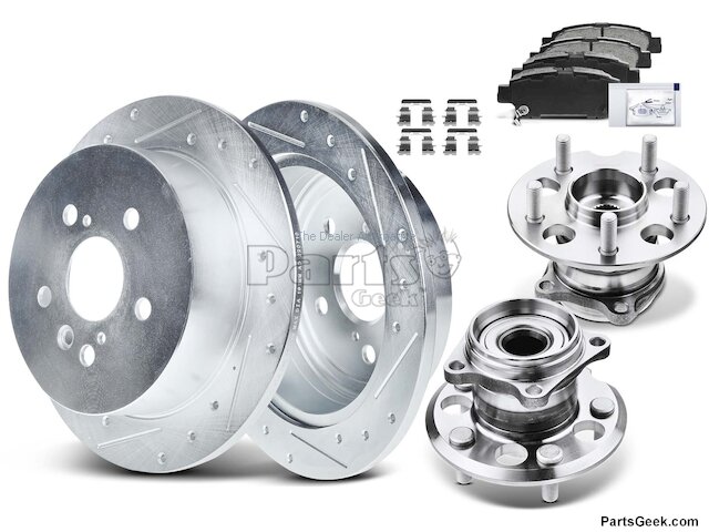 For 2004-2010 Toyota Sienna Brake Rotor Front Left Dynamic Friction