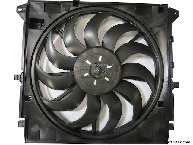 Chevrolet Colorado Radiator Fan - Cooling System - TYC TRQ Action Crash ...