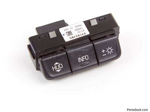 Genuine GM ACDelco Heads Up Display Switch – New OE Part 22926688