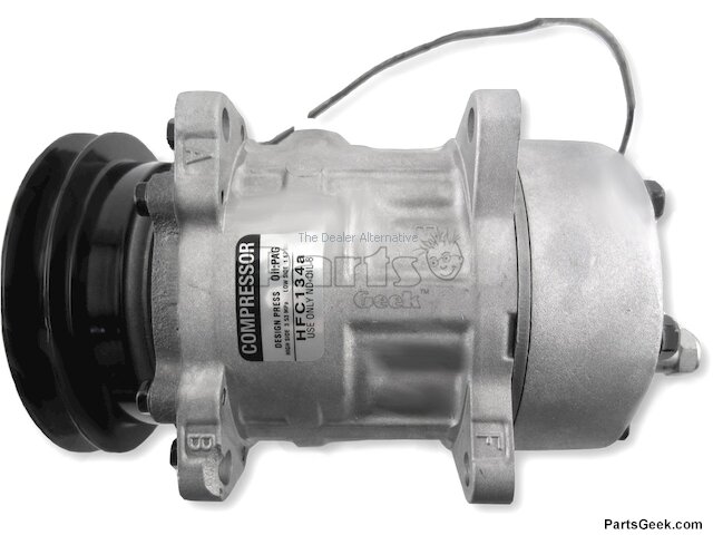 DENSO DCP02038 Compressor, Air Conditioning For AUDI | UK - View #6