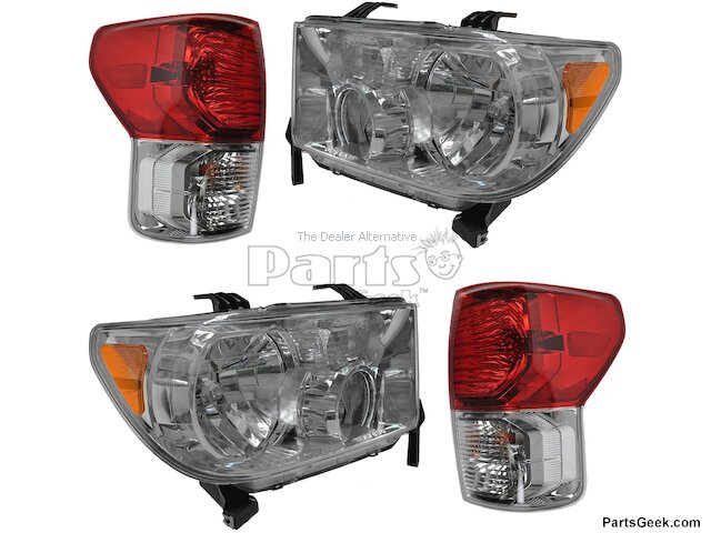 10 2010 Toyota Tundra Headlight Assembly - Body Electrical - Action