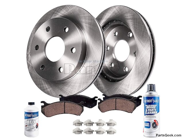 For 2001-2007 Toyota Sequoia Brake Pad Set Rear Akebono 63481CH 2002