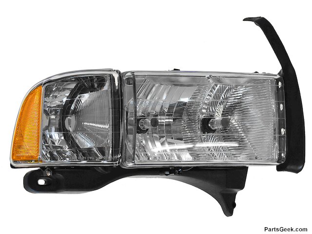 99 1999 Dodge Ram 1500 Headlight Assembly - Body Electrical - Action