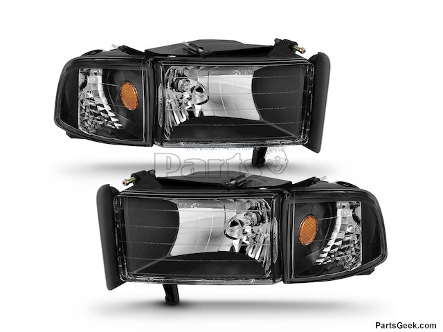 00 2000 Dodge Ram 1500 Headlight Assembly - Body Electrical - Action