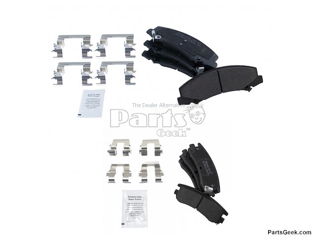 08 2008 Chevrolet Impala Brake Pad Set - Brake - AC Delco, API, Akebono