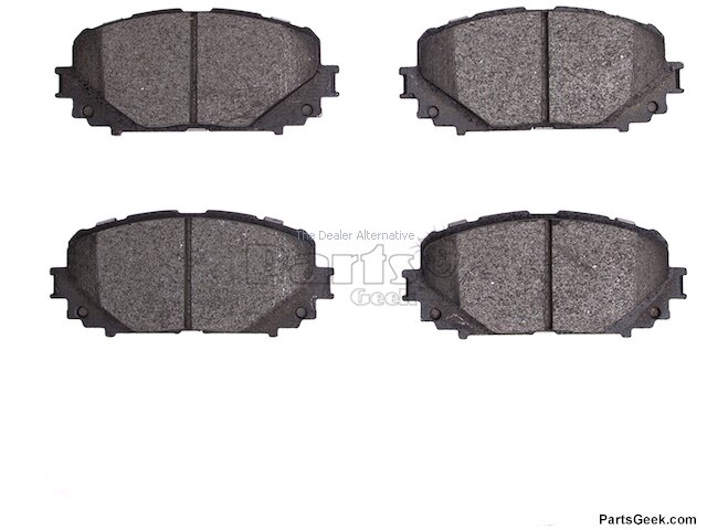 17 2017 Toyota Yaris Brake Pad Set - Brake - AC Delco, API, Advics ...