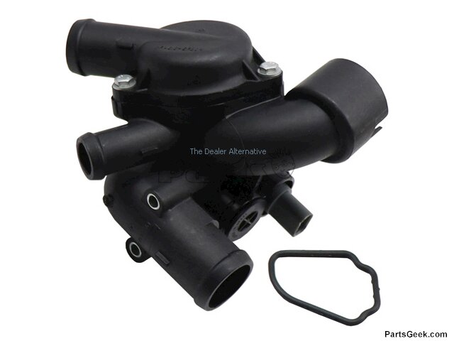 VW Volkswagen Touareg Thermostat Housing - T-Stat Housing - Beck Arnley ...