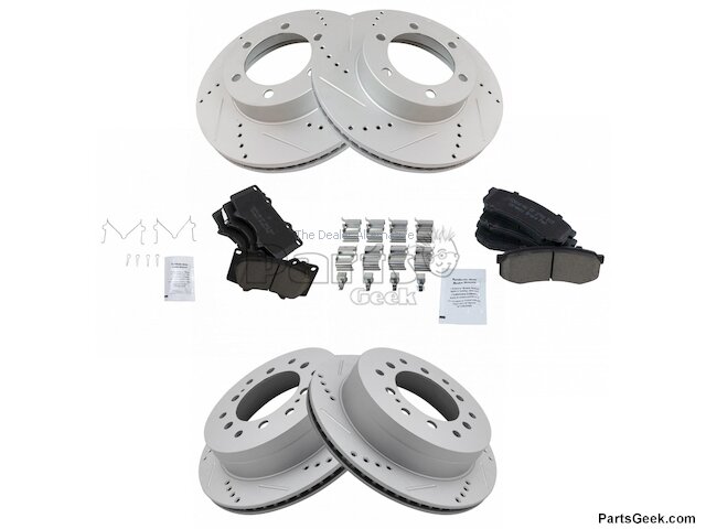 PowerStop Rotor Kit | 2001–2007 Toyota Sequoia (SC2325)