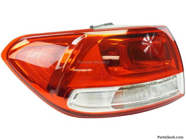 Evan-Fischer LED Tail Light For 2016-2017 Kia Sorento LX – LH Liftgate Mount, CAPA Certified, W/ Bulb
