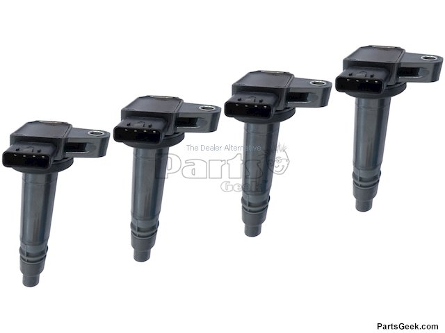 A-Premium Set Of 4 Ignition Coil Pack And Iridium Spark Plugs Compatible With Toyota Tacoma 2000 2004 4runner 2000 2 4l 2 7l