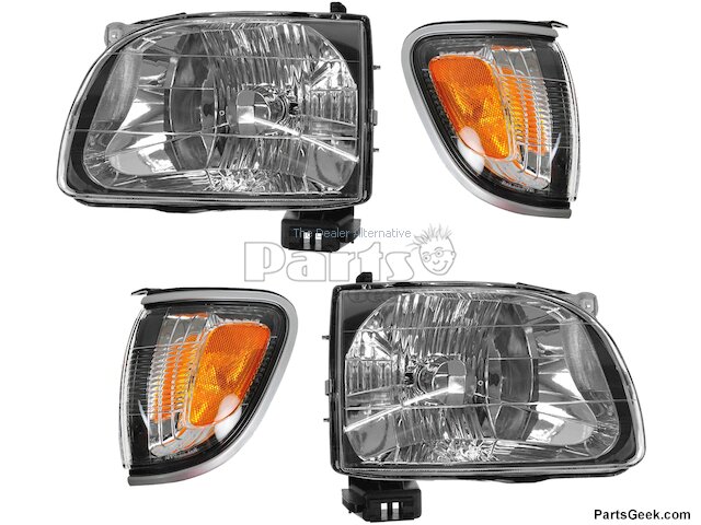 02 2002 Toyota Tacoma Headlight Assembly - Body Electrical - Action ...