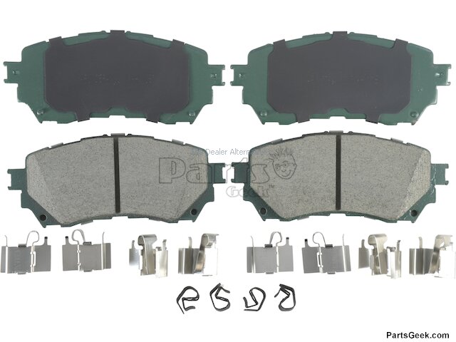 thumbnail image 2 of Adeco Rear Ceramic Brake Pads For 2016-2023 Mazda CX-5 - CKD1846 Complete Set 2 of 13