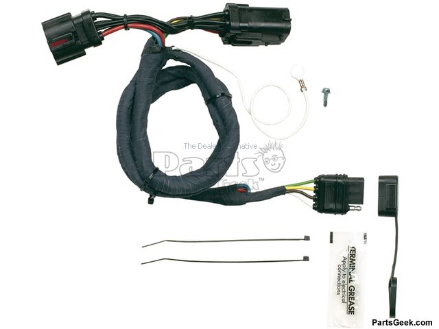 02 2002 Ford F150 Trailer Wiring Harness - Body Electrical - Hopkins