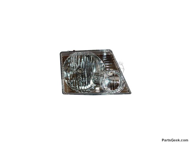 Complete Headlight & Corner Light Kit For 2004-2005 Ford Explorer - 4-Piece Set