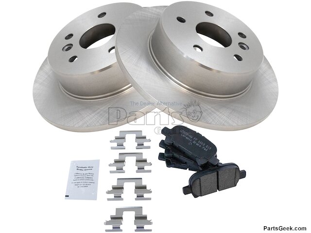 PowerStop Rotor Kit | 1995–1997 Toyota Avalon (SC4359) main image 0