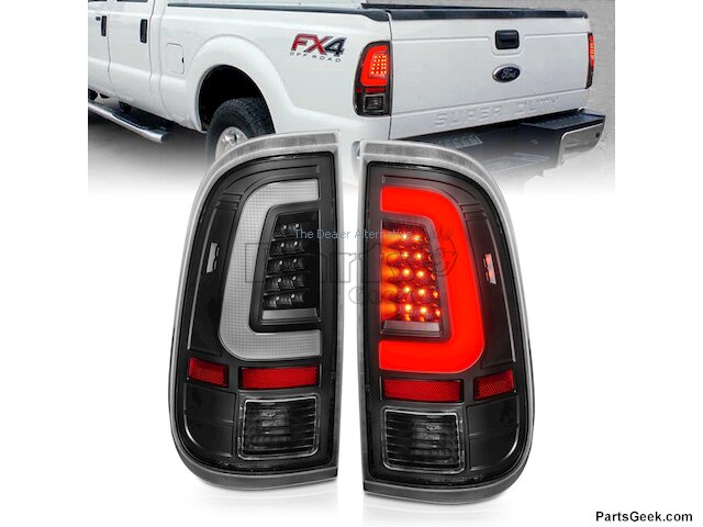 12 2012 Ford F350 Super Duty Tail Light Assembly - Body Electrical