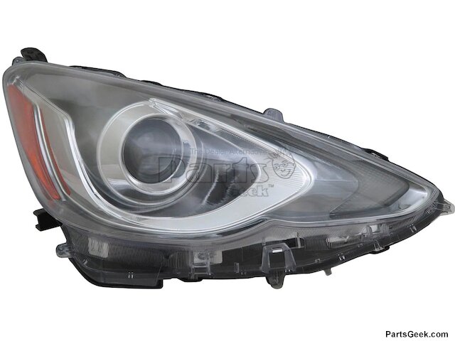 16 2016 Toyota Prius C Headlight Assembly Body Electrical Action 