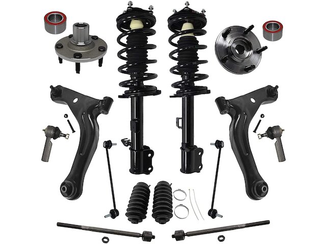 thumbnail image 2 of 4Pcs Front Outer Tie Rods & Sway Bar Kit For Ford Escape 2005-2009 – ECCPP 2 of 6