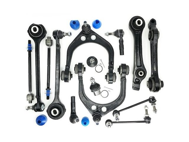 14-Piece Front End Suspension Kit For Chrysler 300 2005-2010 – Control Arms, Ball Joints, Tie Rods