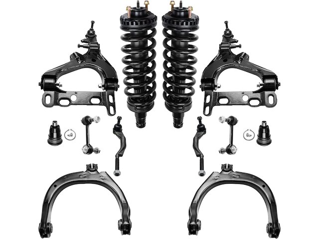 2004-2007 Chevrolet Trailblazer Strut Coil Spring Control Arm Ball ...