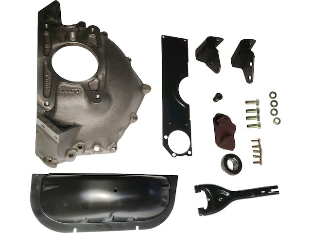 1955 1957 Chevrolet Bel Air Manual Trans Bellhousing Kit Replacement 
