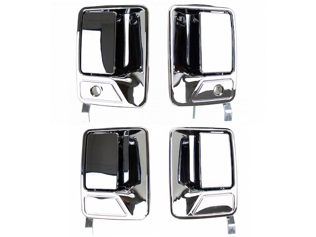 FOR FORD 1999-2016 F250/350/450 SUPER DUTY 4DRS CHROME HANDLE COVER W/O