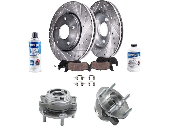 2006-2010 Infiniti M35 Brake Rotor - Detroit Axle 8PRW2600169