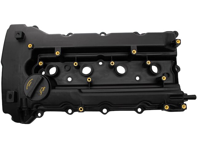 TRQ Valve Cover Compatible With 2011-2016 Hyundai Sonata/Santa Fe & 2011-2015 Kia Optima/Sorento - Plastic With Oil Filler Cap