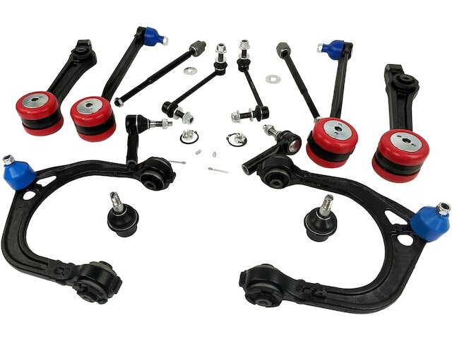 2009 Dodge Charger 4pc Front Upper Control Arms Outer Tie Rods