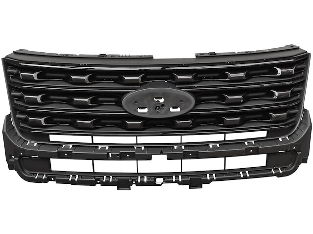 OEM Ford Explorer Grill Emblem – 2016-2018 – Magnetic Gloss & Black – Rear Placement