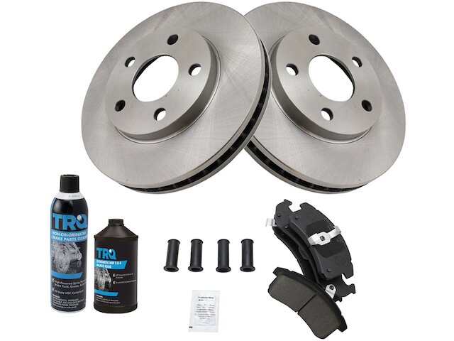 For 1994-1996 Pontiac Trans Sport Brake Pad and Rotor Kit Front