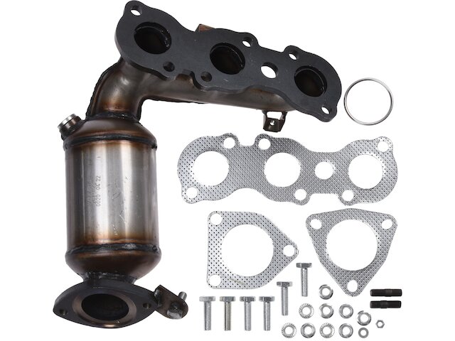 Front Right]FortunaFlow Catalytic Converter Compatible with Toyota