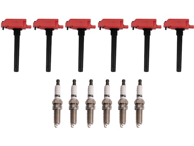 Jeep Grand Cherokee Ignition Coil; Black; Single (08-10 4.7L Jeep Grand Jeep Grand Cherokee Ignition Coil; Black; Single (08-10 4.7L Jeep Grand