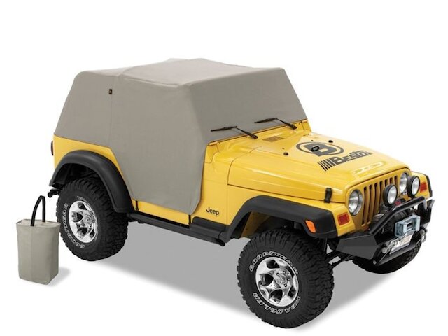 1997-2006 Jeep Wrangler Car Cover - Bestop 81037-09 - - PartsGeek.com